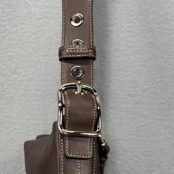 Coach Crossbody Bag Womens Adjustable Strap Tassel Zip Pocket Leather F06X-1415 - Picture 7 of 12